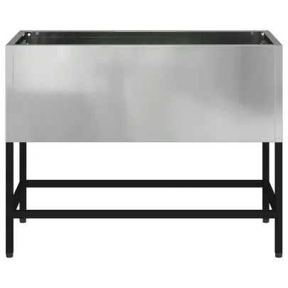 Jardinieră Ridicată Oțel Zincat - Livrare Gratuită