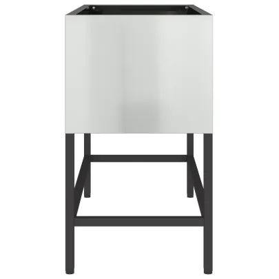 Jardinieră Ridicată Oțel Zincat - Livrare Gratuită