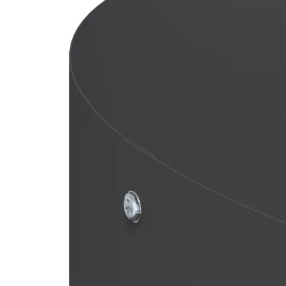 Ghivece Negre Plastic pentru Plante | Set 5 bucăți