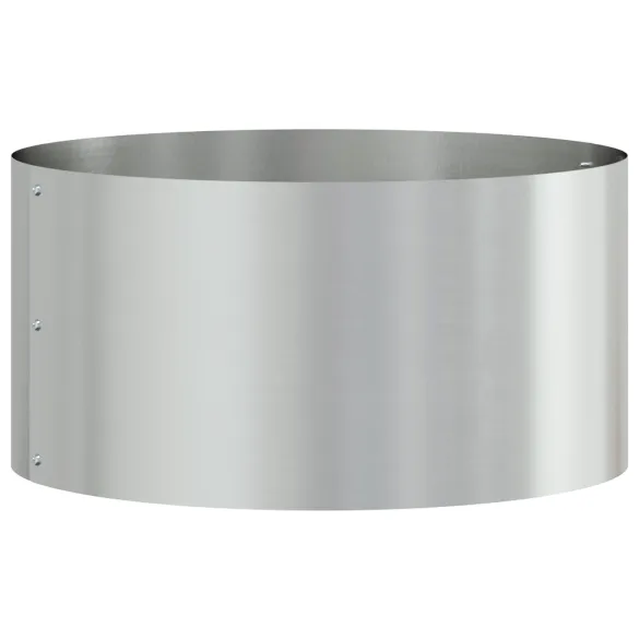 Ghivece Galvanizate Oțel 40cm | Set 5 Bucăți | Livrare Gratuită