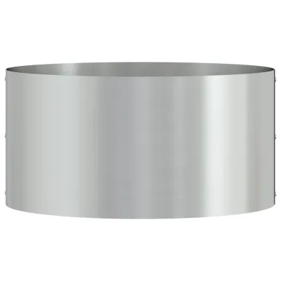 Ghivece Galvanizate Oțel 40cm | Set 5 Bucăți | Livrare Gratuită