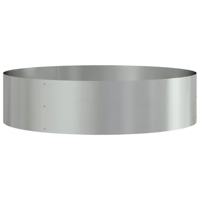 Ghiveci Metalic Gri Galvanizat pentru Interior/Exterior