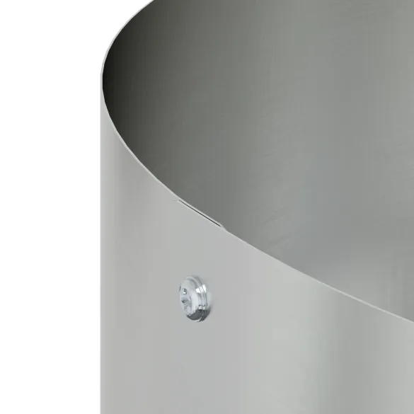 Ghiveci Metalic Gri Galvanizat pentru Interior/Exterior