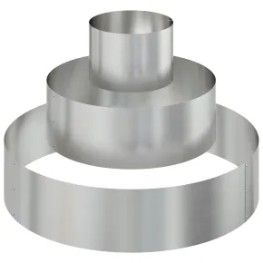 Ghiveci Metalic Ø 90 cm Oțel Galvanizat | Livrare Gratuită 2