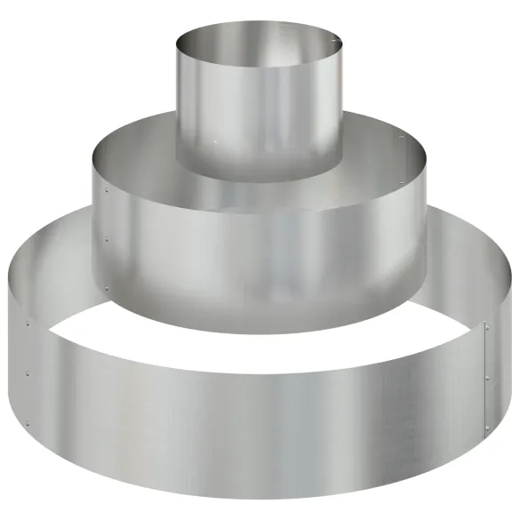 Ghiveci Metalic Ø 90 cm Oțel Galvanizat | Livrare Gratuită