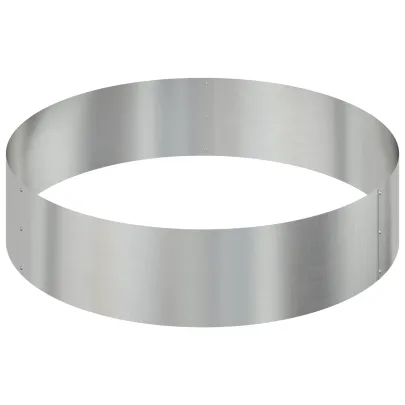 Ghiveci Metalic Ø 90 cm Oțel Galvanizat | Livrare Gratuită