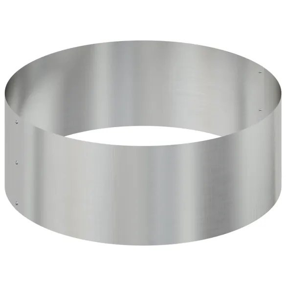 Ghiveci Metalic Ø 90 cm Oțel Galvanizat | Livrare Gratuită