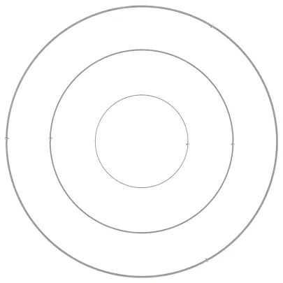 Ghiveci Metalic Ø 90 cm Oțel Galvanizat | Livrare Gratuită