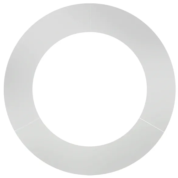 Ghiveci Metalic Galvanizat Mare | Oțel Rezistent la Intemperii