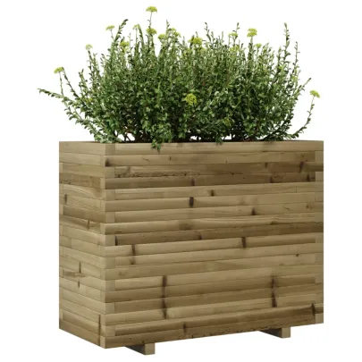 Jardinieră Grădină Lemn Pin Impregnat | Livrare Gratuită