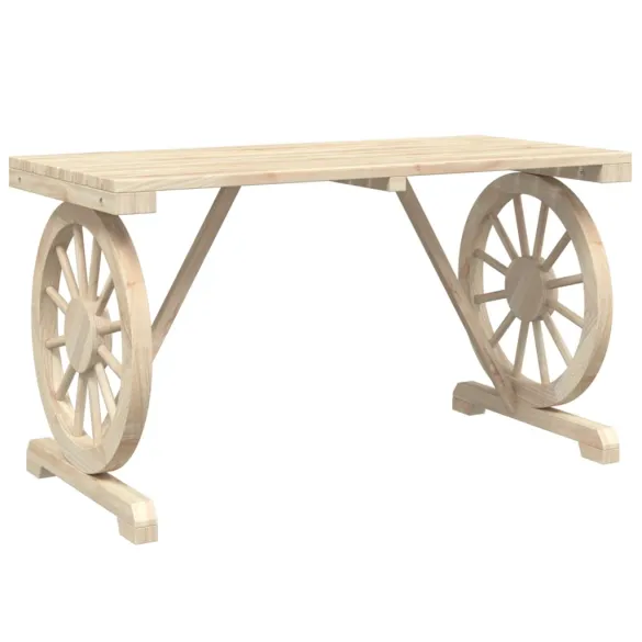 Masă Grădină Lemn Masiv Brad - 115x55x65 cm | Livrare Gratuită Masă Grădină Lemn Masiv Brad - 115x55x65 cm | Livrare Gratuită