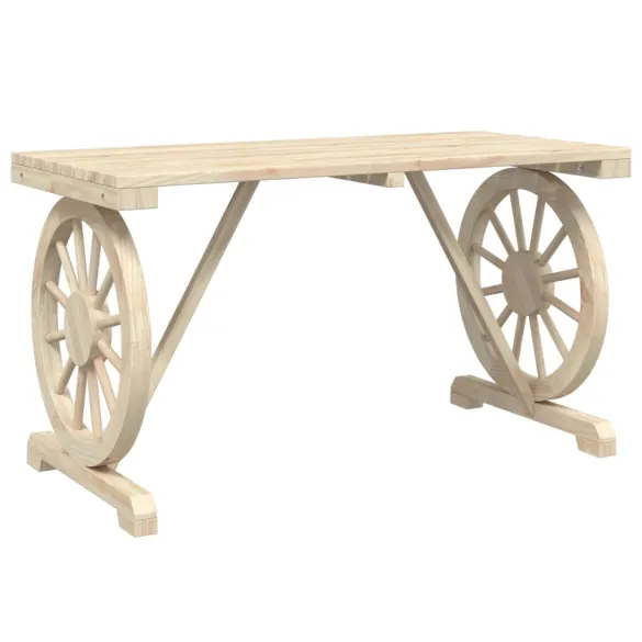 Masă Grădină Lemn Masiv Brad - 115x55x65 cm | Livrare Gratuită Masă Grădină Lemn Masiv Brad - 115x55x65 cm | Livrare Gratuită