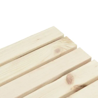 Masă Grădină Lemn Masiv Brad - 115x55x65 cm | Livrare Gratuită