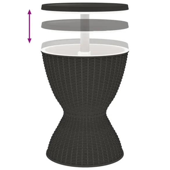 Masă Răcire Gheață 3 în 1 - Negru | Livrare Gratuită