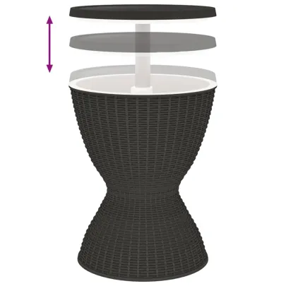 Masă Răcire Gheață 3 în 1 - Negru | Livrare Gratuită