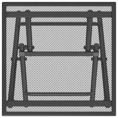Masă Grădină Pliabilă Antracit - Oțel Rezistent - Livrare Gratuită