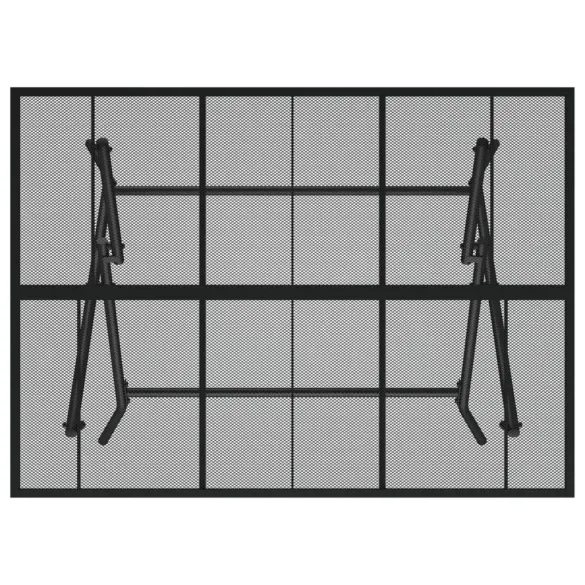 Masă pliabilă grădină antracit - Oțel rezistent - Livrare gratuită