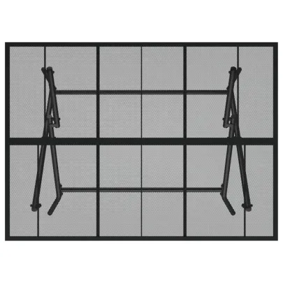 Masă pliabilă grădină antracit - Oțel rezistent - Livrare gratuită