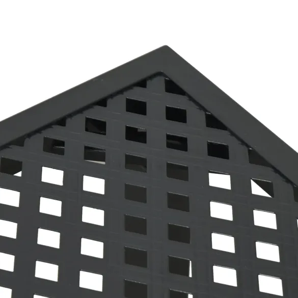 Masă Grădină Oțel Antracit 110x80 cm - Livrare Gratuită