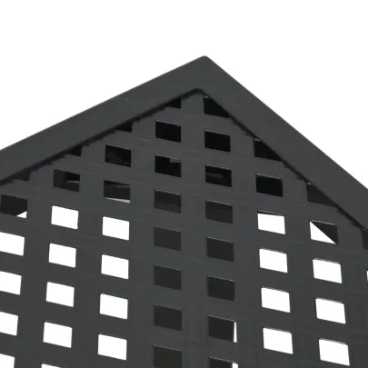 Masă Grădină Oțel Antracit 100x100 cm - Livrare Gratuită