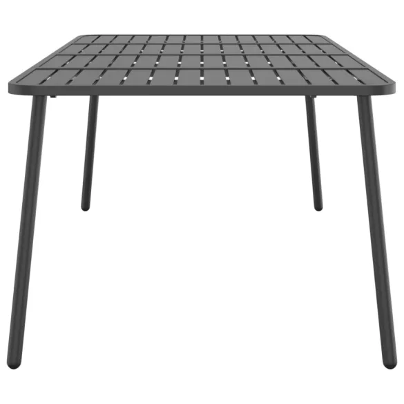 Masă Grădină Antracit Oțel | Livrare Gratuită 7-9 Zile