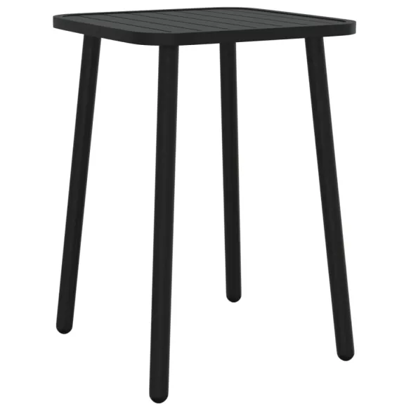 Masă Grădină Oțel Antracit 50x50 cm - Livrare Gratuită Masă Grădină Oțel Antracit 50x50 cm - Livrare Gratuită