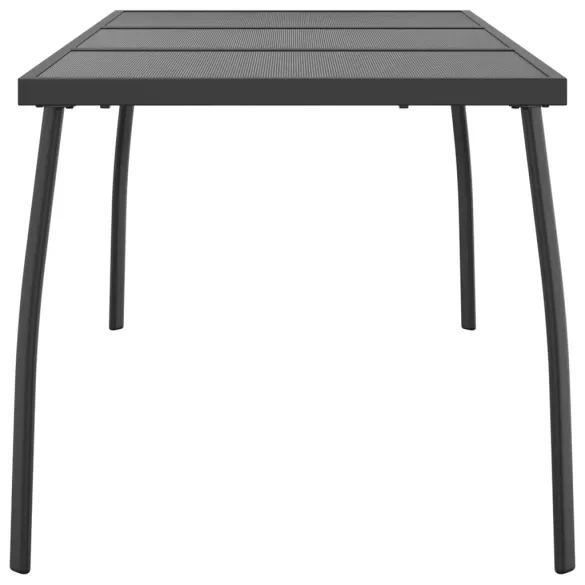 Masă Grădină Antracit - Oțel Rezistent - Livrare Gratuită