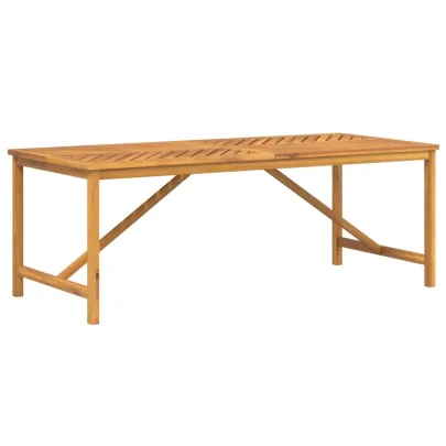 Masă Grădină Lemn Acacia 200x90 cm | Livrare Gratuită