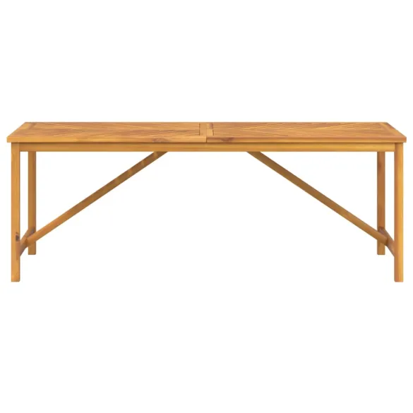 Masă Grădină Lemn Acacia 200x90 cm | Livrare Gratuită