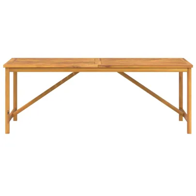 Masă Grădină Lemn Acacia 200x90 cm | Livrare Gratuită