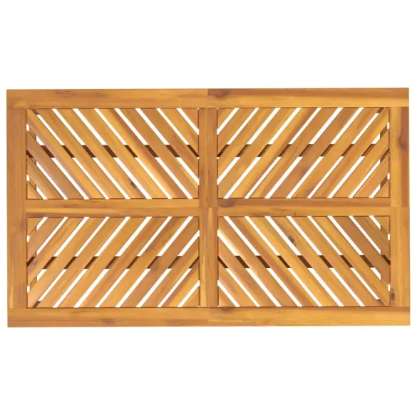 Masă Grădină Lemn Acacia Masiv | Livrare Gratuită