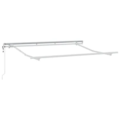 Cortină Retractabilă Manuală Antracit 300x200 cm - Umbră Perfectă