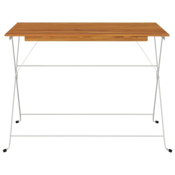 Masă Bistro Pliabilă Lemn Acacia - Livrare Gratuită