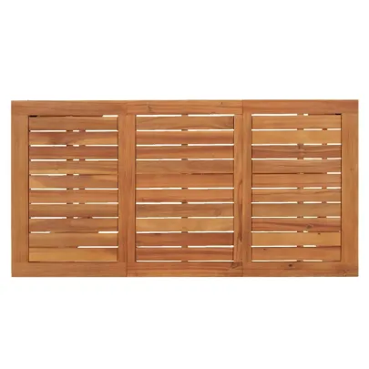 Masă Bar Grădină Lemn Acacia Masiv - 120x60x105 cm