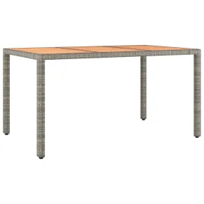 Masă Grădină Lemn Acacia Ratan | Livrare Gratuită Rapidă 2