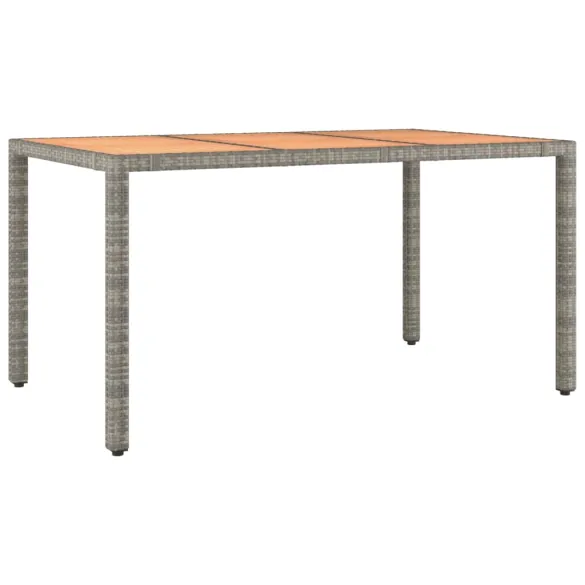 Masă Grădină Lemn Acacia Ratan | Livrare Gratuită Rapidă