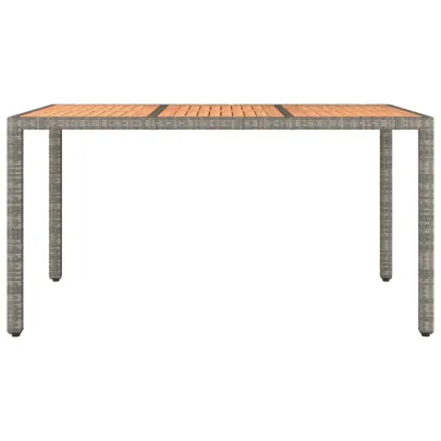 Masă Grădină Lemn Acacia Ratan | Livrare Gratuită Rapidă
