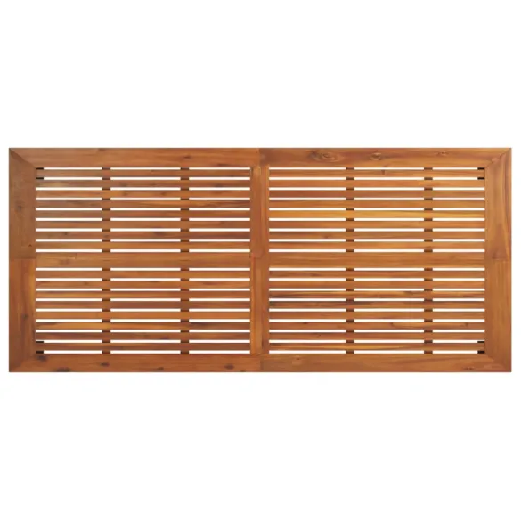 Masă Grădină Lemn Acacia 200x100 cm | Livrare Gratuită