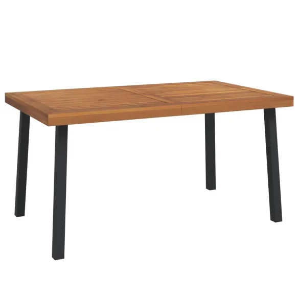 Masă Grădină Lemn Acacia 150x90 cm - Livrare Gratuită