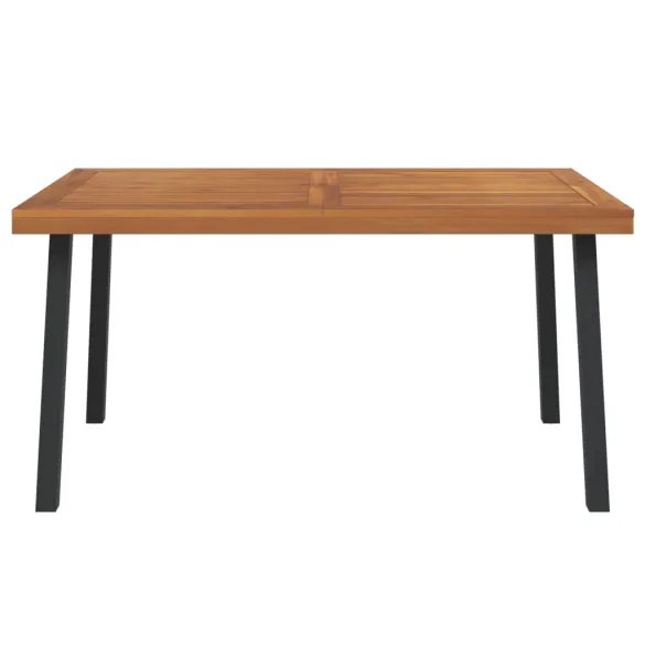 Masă Grădină Lemn Acacia 150x90 cm - Livrare Gratuită