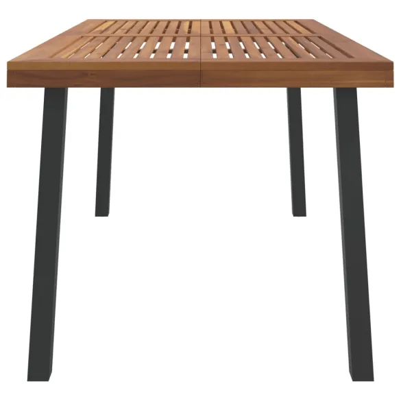 Masă Grădină Lemn Acacia 150x90 cm - Livrare Gratuită