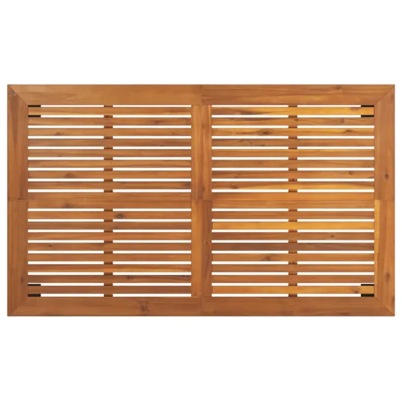 Masă Grădină Lemn Acacia 150x90 cm - Livrare Gratuită