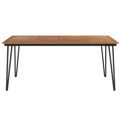 Masă Grădină Lemn Acacia 180x90 cm - Livrare Gratuită