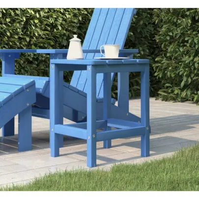 Masă Grădină Adirondack Albastru Aqua - HDPE Durabil