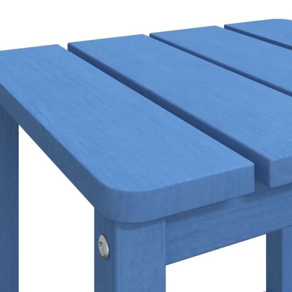 Masă Grădină Adirondack Albastru Aqua - HDPE Durabil