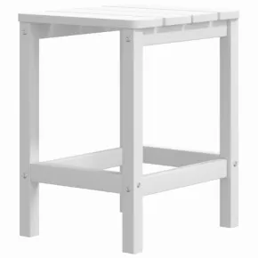 Masă Adirondack Albă Grădină - HDPE Rezistent la Intemperii 2