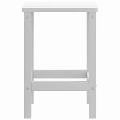 Masă Adirondack Albă Grădină - HDPE Rezistent la Intemperii