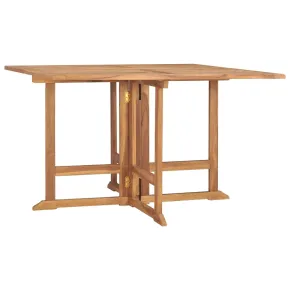 Masă Grădină Pliabilă Lemn Tec | Livrare Gratuită