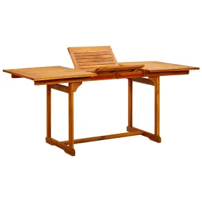 Masă Grădină Extensibilă din Lemn Acacia | Livrare Gratuită