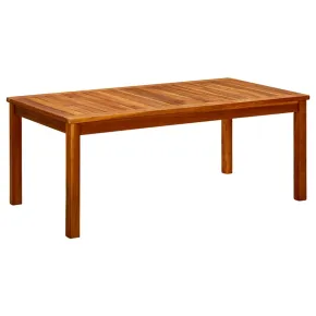 Masă Cafetieră Grădină Lemn Acacia Masiv | Livrare Gratuită